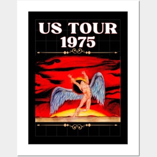 Retro Sticker of Angel Wings Posters and Art